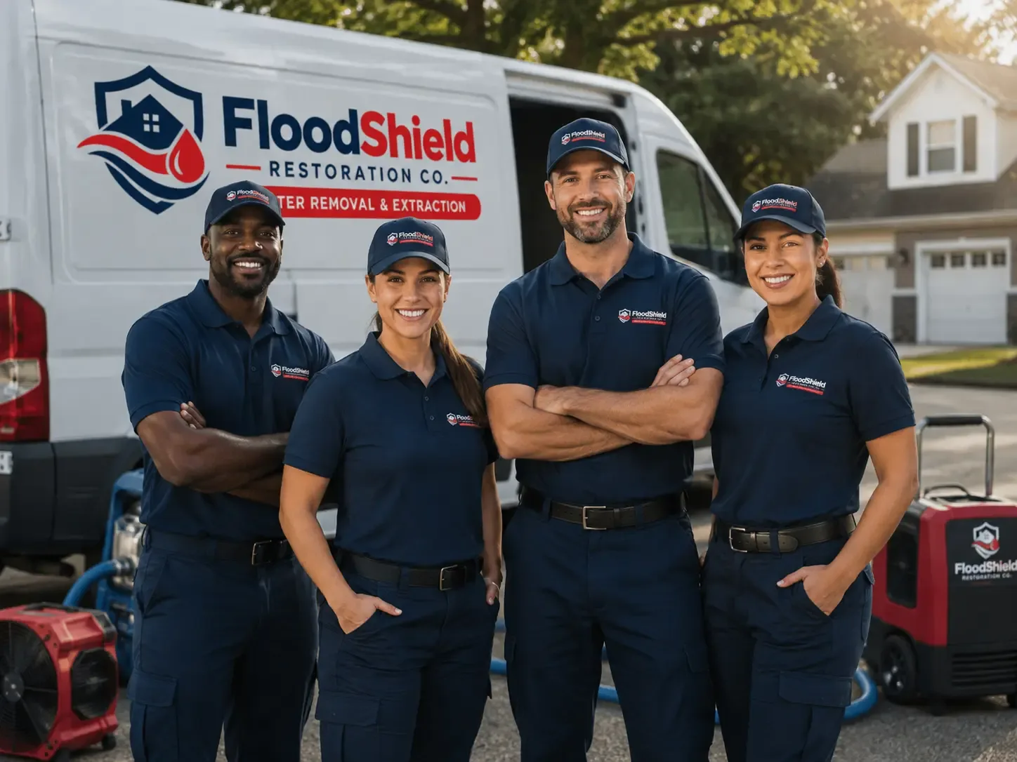 Flood Damage Restoration company in Blue Grass, IA